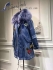 Mr&mrs Italy Women Cotton Denim Parka With Murmansky Fur